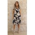 171132 - Vestido Ramany Estampa Folhagem